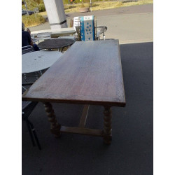 TABLE CHENE MASSIF 