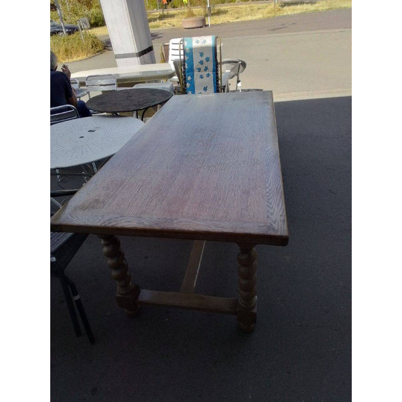 TABLE CHENE MASSIF 