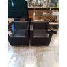 FAUTEUIL NOIR BOIS LA PIECE