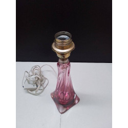 PIED DE LAMPE CRISTAL 