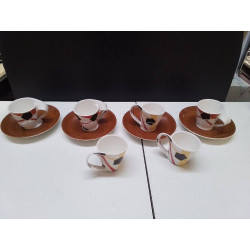 LOT TASSES A EXPRESSO VILLEROY ET BOCH 