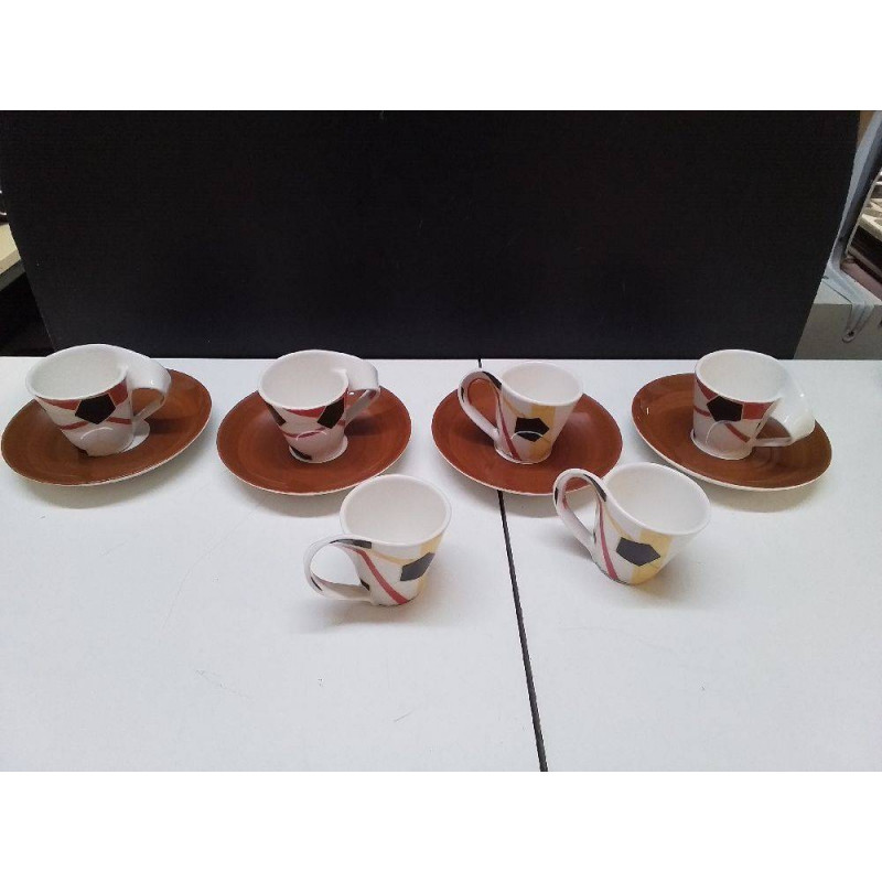 LOT TASSES A EXPRESSO VILLEROY ET BOCH 