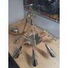 LUSTRE LAITON 8 FEUX 