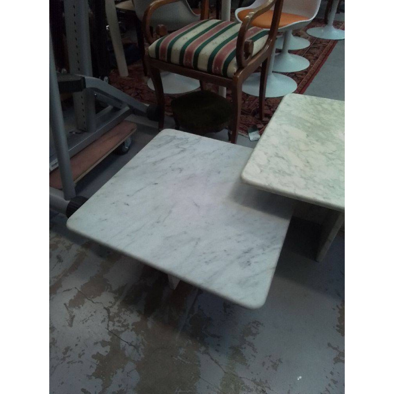 TABLE BASSE MARBRE ANNEES 70 L\'UNITÉ 