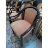 LOT DE 6 CHAISES ENCADREMENT NOIR 