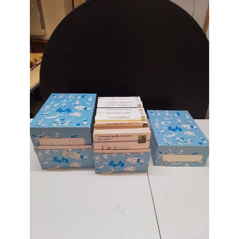 SET FICHES TINTIN 