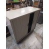 MEUBLE DE BUREAU A RIDEAUX 