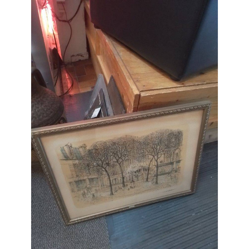 ESTAMPE SIGNÉE 