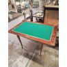 TABLE DE JEU EN MARQUETERIE 