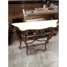 CONSOLE DESSUS MARBRE 