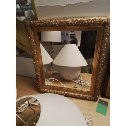 MIROIR BORD DORE 