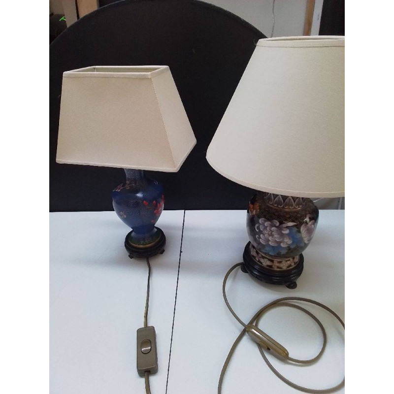 LAMPE A POSER CLOISONNÉ L\'UNITÉ 
