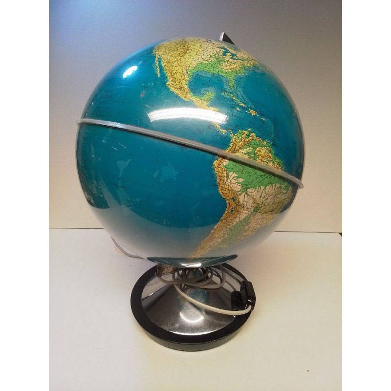 GLOBE TERRESTRE METAL 