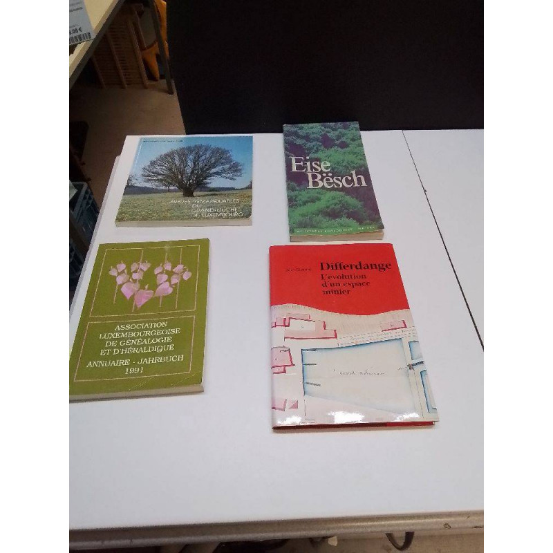 LIVRE LUXEMBOURG LA PIECE