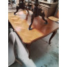 TABLE STYLE LOUIS XV EN MERISIER AVEC ALLONGES 