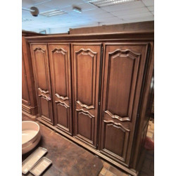 ARMOIRE 4 PORTES EN CHENE 
