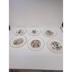 LOT ASSIETTE DECORATIVE...