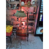LAMPADAIRE VINTAGE PIEDS GALBES BOIS
