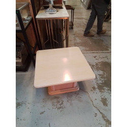 TABLE BASSE CERUSE ROSE 