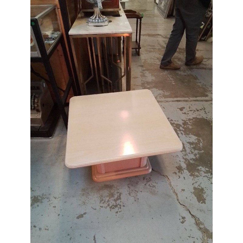 TABLE BASSE CERUSE ROSE 