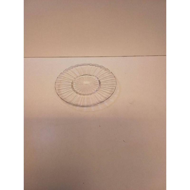 PLATEAU ROND CRISTAL