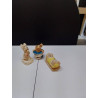 LOT STATUETTE LAPINS PEPIWARE