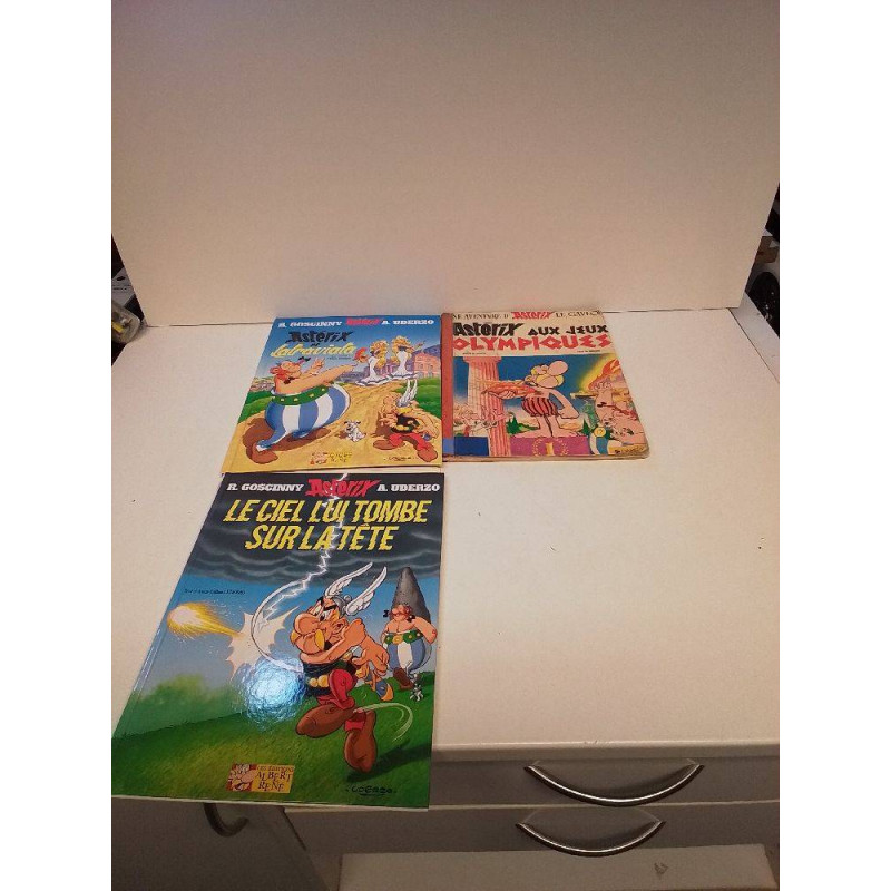 LOT BD ASTERIX DIVERS