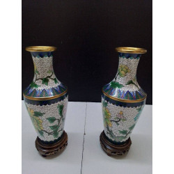 VASE CLOISONNÉ PM