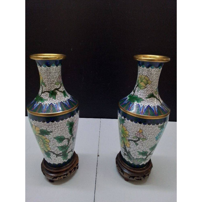 VASE CLOISONNÉ PM