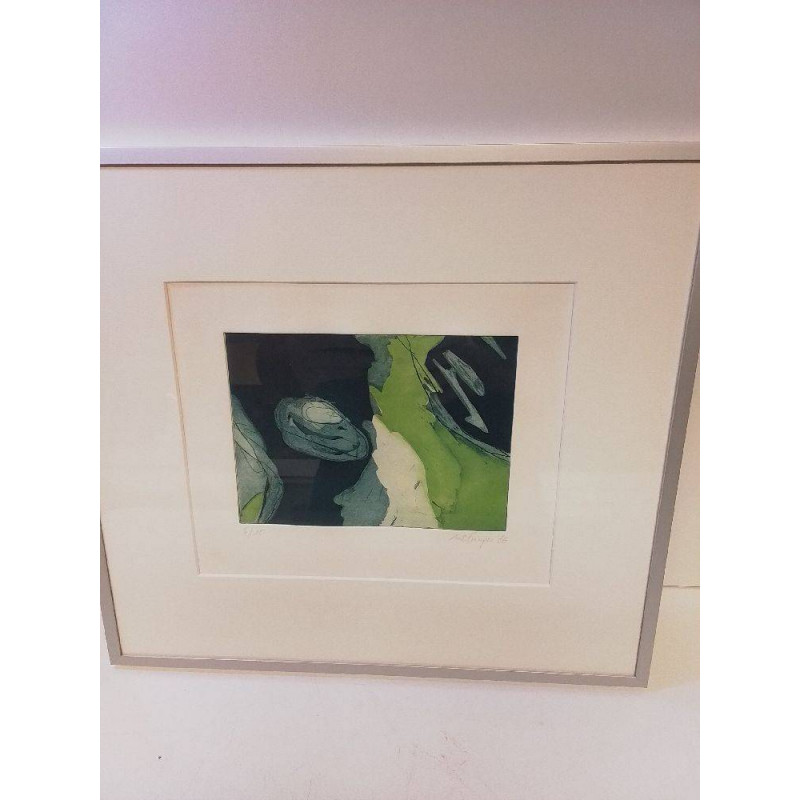 LITHOGRAPHIE ABSTRAITE 