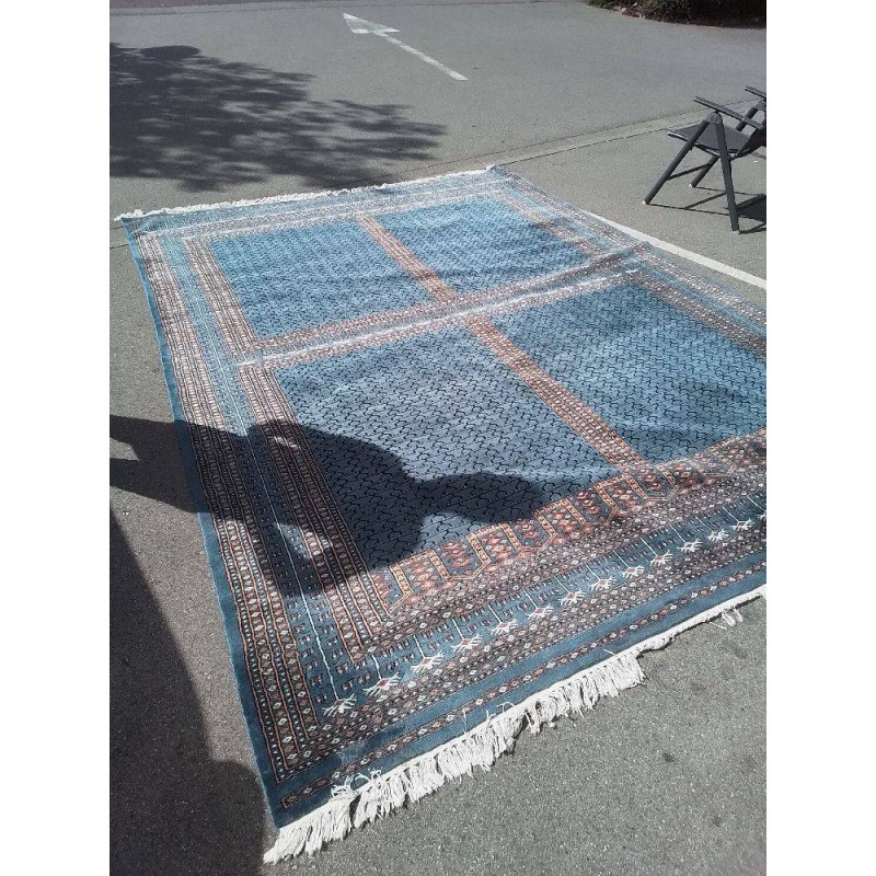 TAPIS TON BLEU 355X270