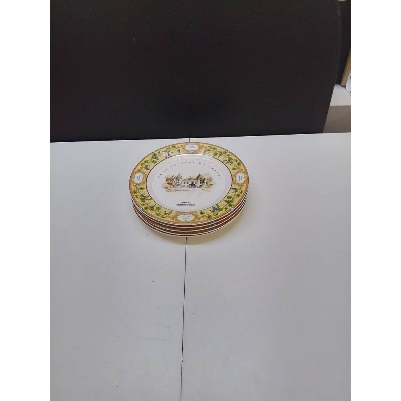 LOT D ASSIETTES VILLEROY&BOCH CRUS CLASSÉS 