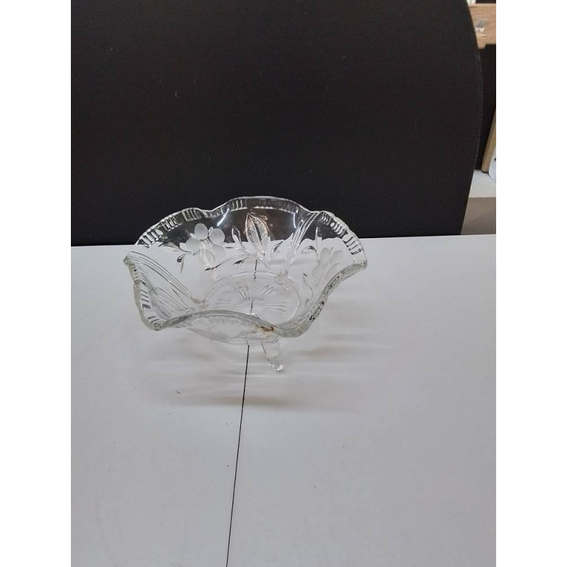 COUPE FRUIT VERRE SUR PIED 