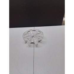 CHAUFFE PLAT VINTAGE EN VERRE