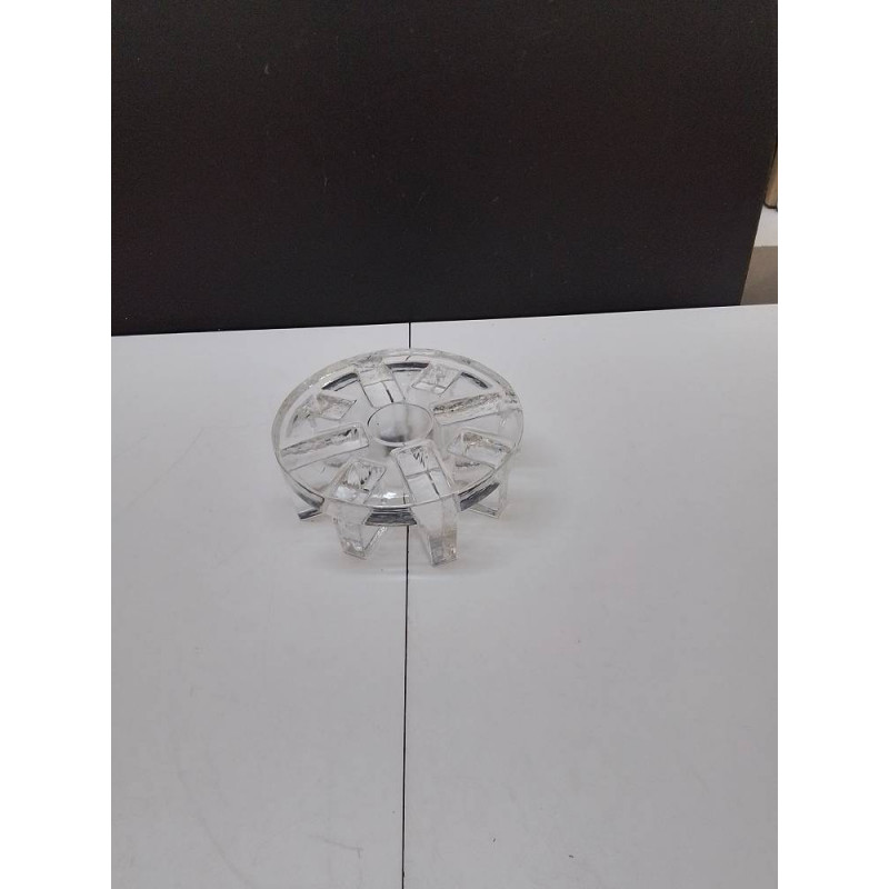 CHAUFFE PLAT VINTAGE EN VERRE