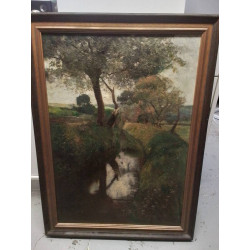 TABLEAU SIGNÉ IMRE GERGELY...
