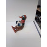 STATUETTE EN BOIS CANARD AVIATEUR