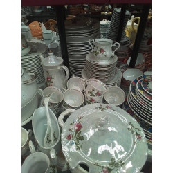SERVICE MOTIF A FLEURS 