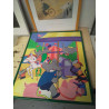 HUILE SUR TOILE THEME ENFANCE 