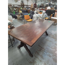 TABLE DE FERME BOIS MASSIF 