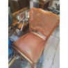 LOT DE 4 CHAISES CANNAGE 