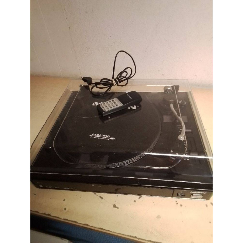PLATINE VINYLE MEDION AVEC TELECOMMANDE 