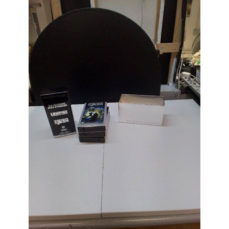 COFFRET VHS STAR WARS 1EREVTRILOGIE