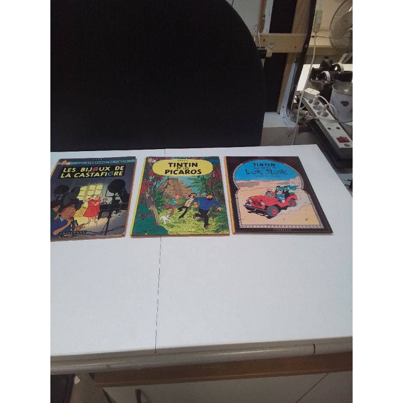 BD TINTIN LA PIECE 