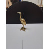 STATUETTE LAITON GRUE