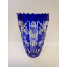 VASE CISELÉ TON BLEU 