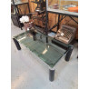 TABLE BASSE VERRE FUMÉ 