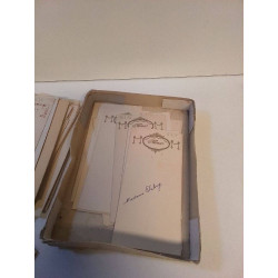 LOT DE MENUS DE MARIAGE ANCIENS