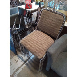 ,OT DE 4 CHAISES TUBULAIRE...