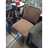 ,OT DE 4 CHAISES TUBULAIRE VINTAGE 